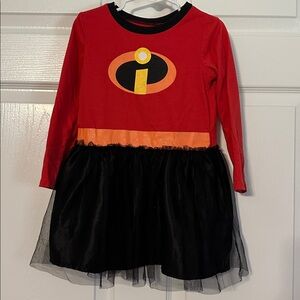 Red and Black Superhero Dress